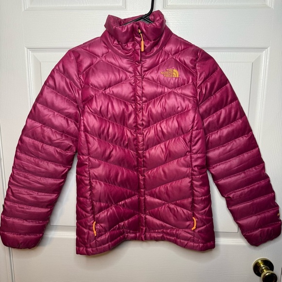 The North Face Jackets & Blazers - The North Face Women’s Pink Shiny Quilted Puffer Jacket Size XS GUC